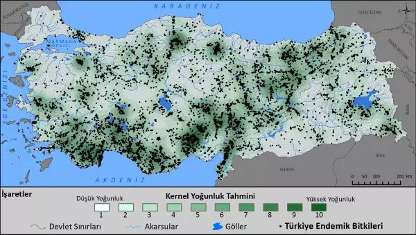 türkiyenin endemik bitkileri