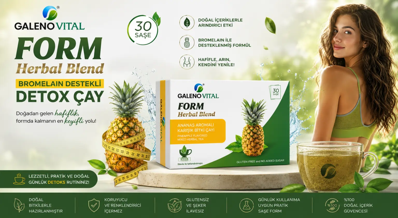 Galeno Vital Form Detox Çayı