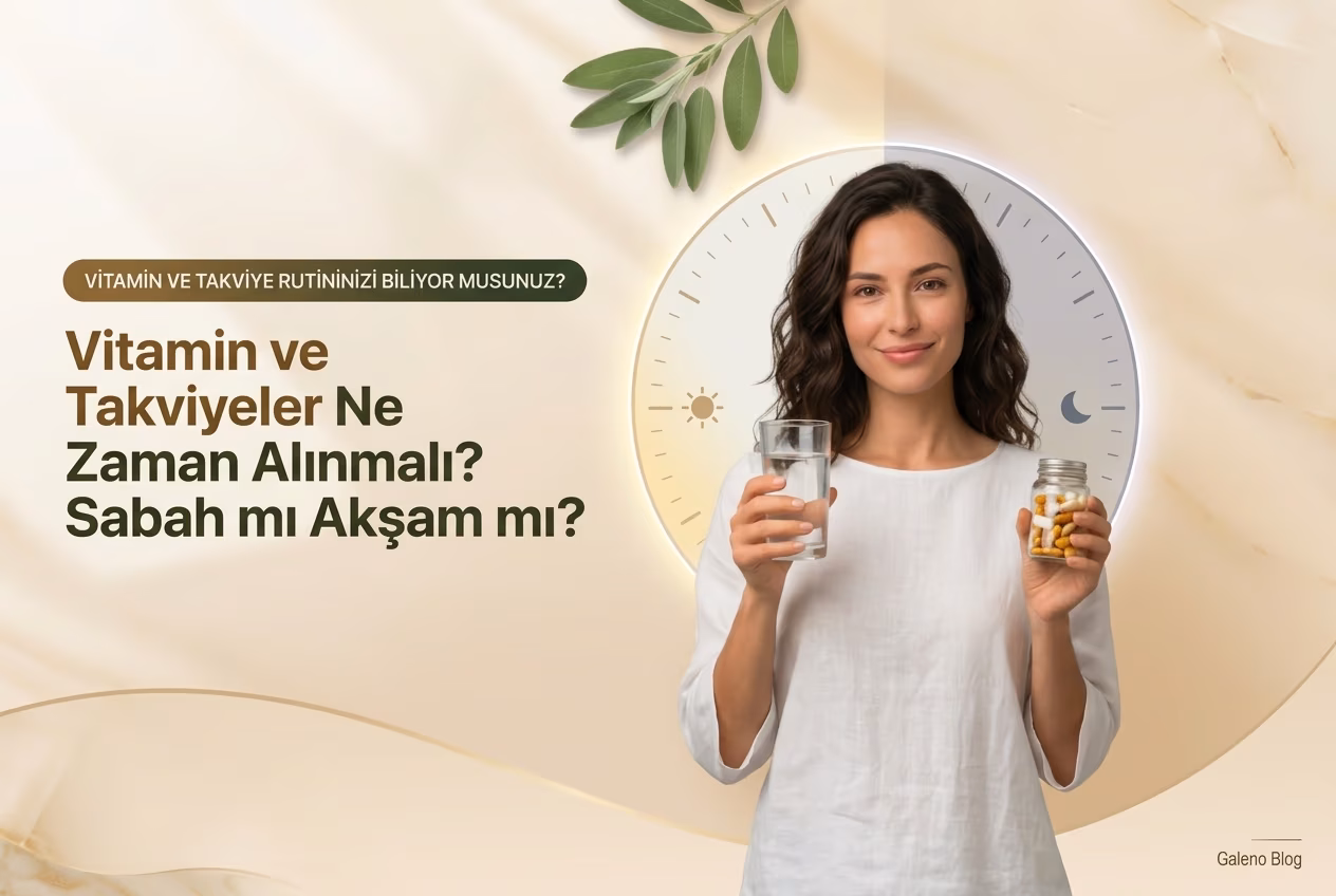 Vitamin ve Takviyeler Ne Zaman Alınmalı? Sabah mı Akşam mı?