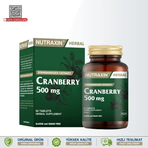 Nutraxin Herbal Cranberry 500 mg 60 Tablet