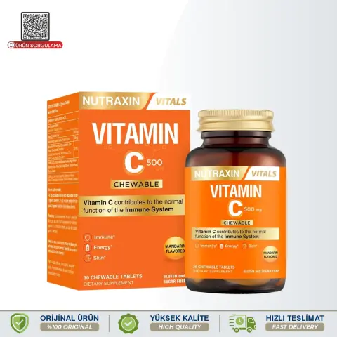 Nutraxin Vitals Vitamin C 30 Tablet