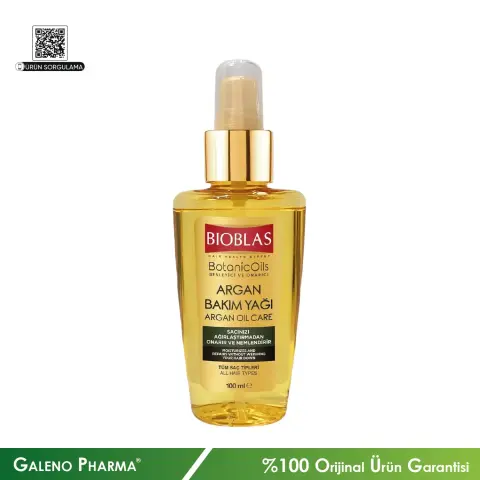 Bioblas Botanic Oils Argan Saç Bakım Yağı 100mL