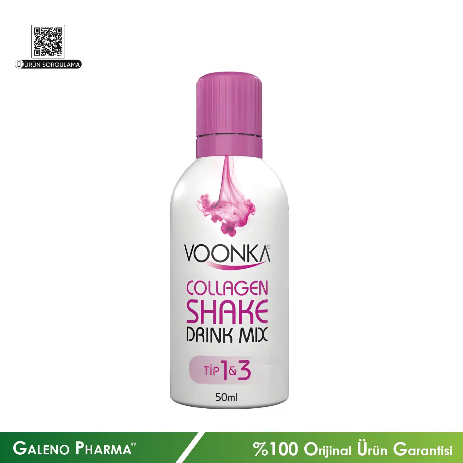 Voonka Beauty Collagen Shake Drink Mix 15x50mL