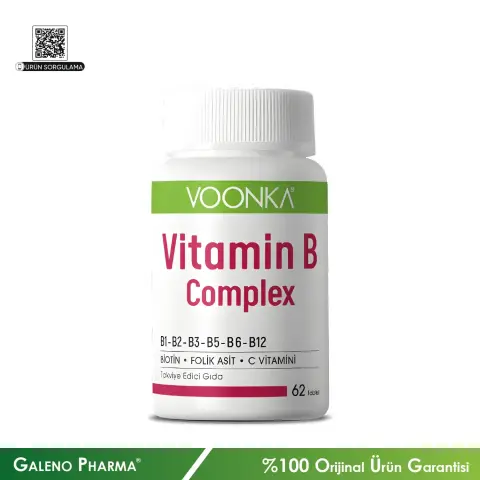 Voonka Vitamin B Complex 62 Tablet
