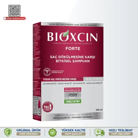 Bioxcin Forte Saç Dökülmesine Karşı Şampuan 300 mL