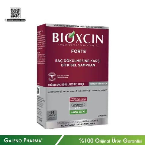 Bioxcin Forte Saç Dökülmesine Karşı Şampuan 300mL