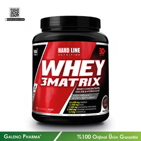 Hardline Whey 3Matrix Çilek 908 g