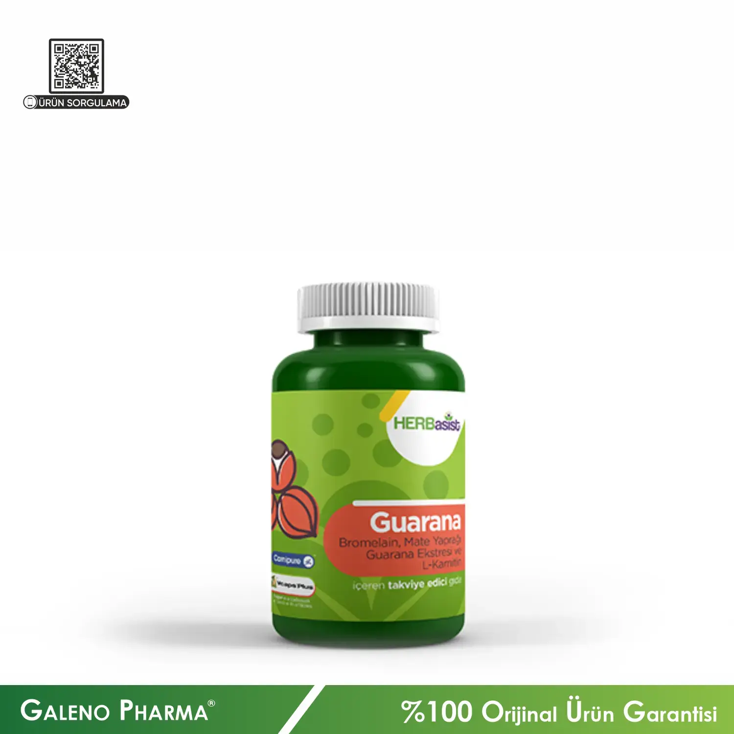 HERBasist Slim&Fit Series Guarana 30 Kapsül