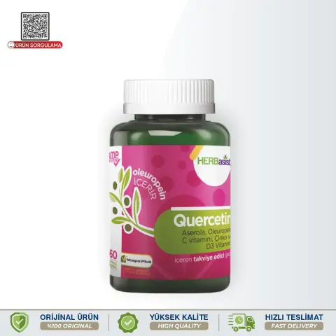 Herbasist Quercetin 60 Kapsül