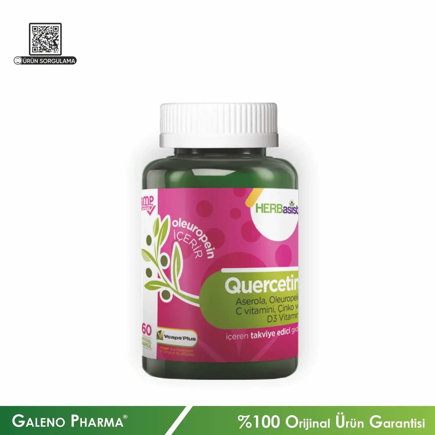 Herbasist Quercetin 60 Kapsül