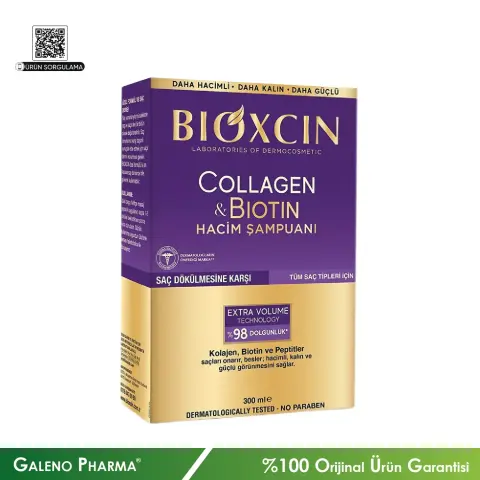 Bioxcin Collagen & Biotin Hacim Şampuanı 300 mL