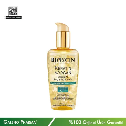 Bioxcin Keratin&Argan Onarıcı Saç Bakım Yağı 150mL