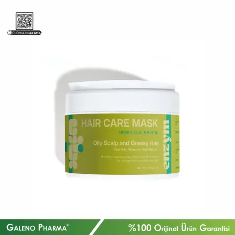 Enzym Cosmetics Yağlı Saçlar Serisi Bakım Maskesi 250mL