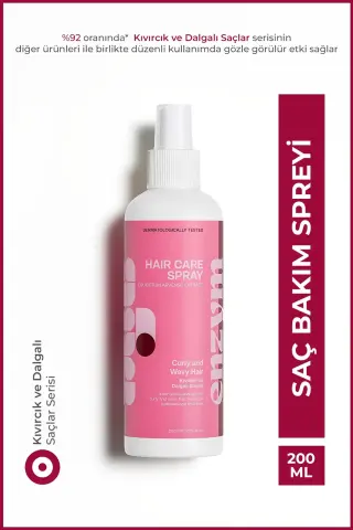 Enzym Cosmetics Kıvırcık ve Dalgalı Saçlar Serisi Bakım Spreyi Orijinal Kapak