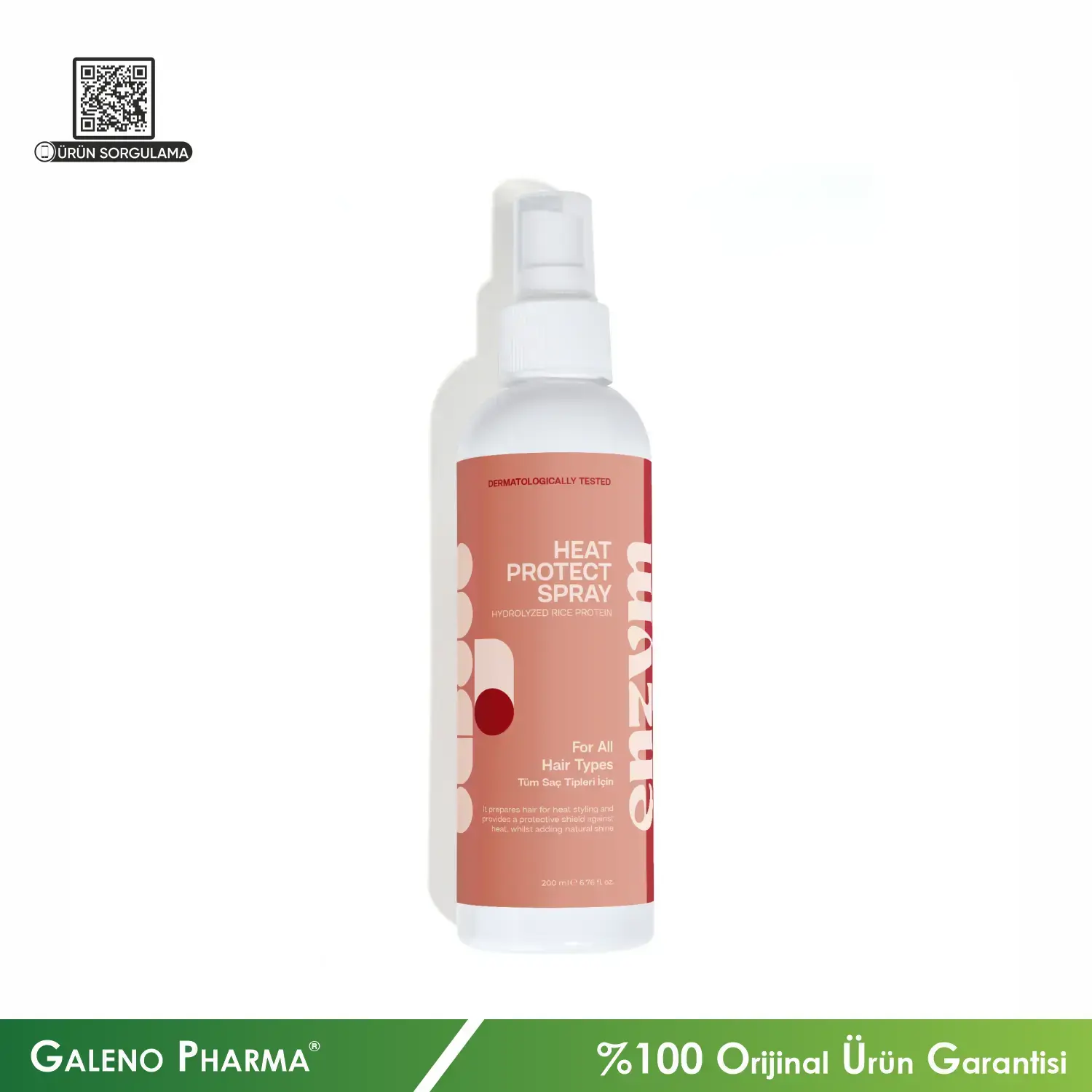 Enzym Cosmetics Isı ve Güneş Koruyucu Bakım Spreyi 200mL