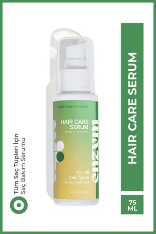 Enzym Cosmetics Probiotik ve Mineral Onarıcı Saç Bakım Serumu 75mL