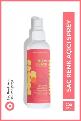 Enzym Cosmetics Miami Beach Renk Açıcı Saç Spreyi 200mL