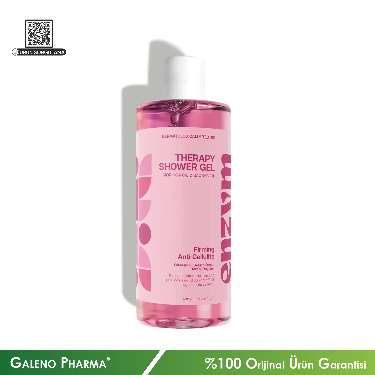 Enzym Cosmetics Sıkılaştırıcı ve Selülit Karşıtı Terapi Duş Jeli 400mL