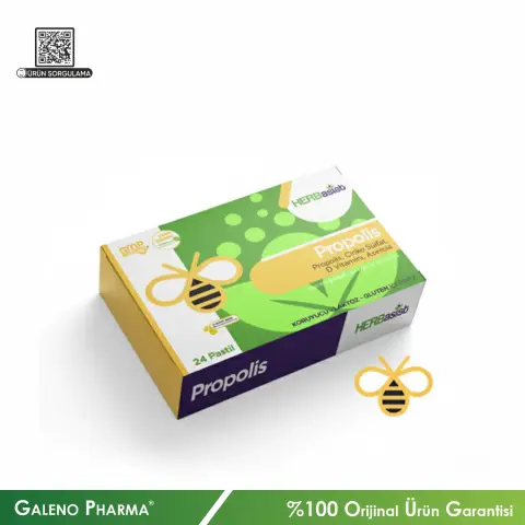 Herbasist Propolis Çinko D Vitamini Aserola Pastil 24 Adet