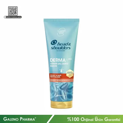 Head & Shoulders DermaXPRO Scalp & Hair Revitaliser Dökülme Karşıtı Saç Bakım Kremi Kafein ve Seramid 220 mL