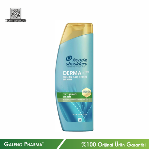 Head & Shoulders DermaXPRO Yatıştırıcı Bakım Kepek Karşıtı Şampuan Kuru ve Kaşıntılı Saç Derisi 300 mL