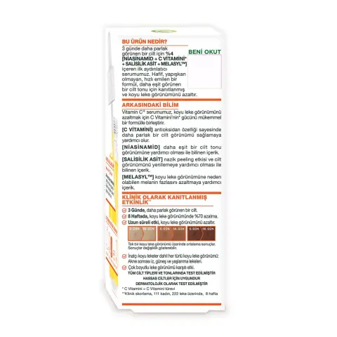 Garnier Vitamin C⁺ Süper Parlaklık Serumu 30 mL