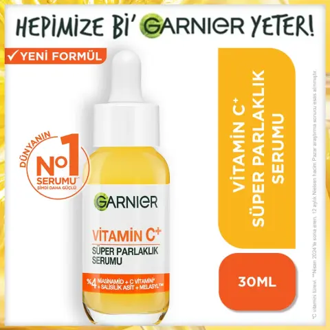 Garnier Vitamin C⁺ Süper Parlaklık Serumu 30 mL