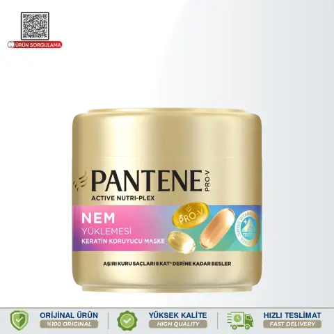 Pantene Nem Yüklemesi Keratin Koruyucu Maske 300 mL