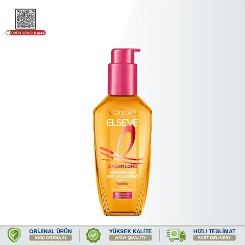 Elseve Dream Long Mükemmel Düz Pürüzsüzleştirici Saç Serumu 100 mL
