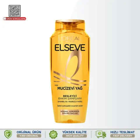 Elseve Mucizevi Yağ Besleyici Bakım Şampuanı 300 mL