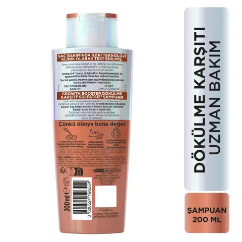 Elseve Growth Booster Dökülme Karşıtı Şampuan 200 mL