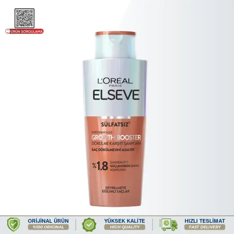 Elseve Growth Booster Dökülme Karşıtı Şampuan 200 mL