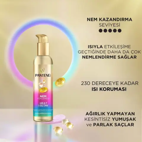 Pantene Nem Yüklemesi Durulanmayan Saç Kremi 135 mL