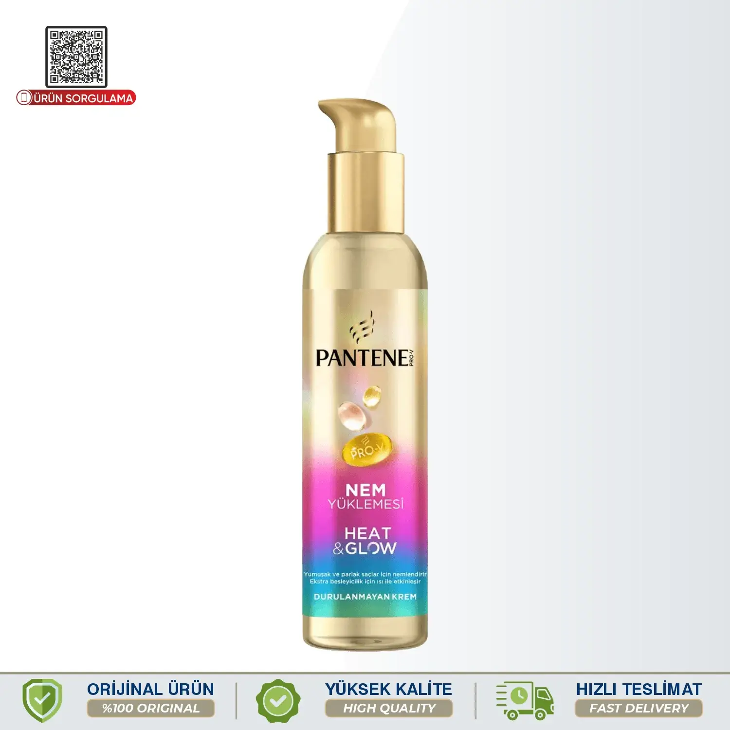 Pantene Nem Yüklemesi Durulanmayan Saç Kremi 135 mL
