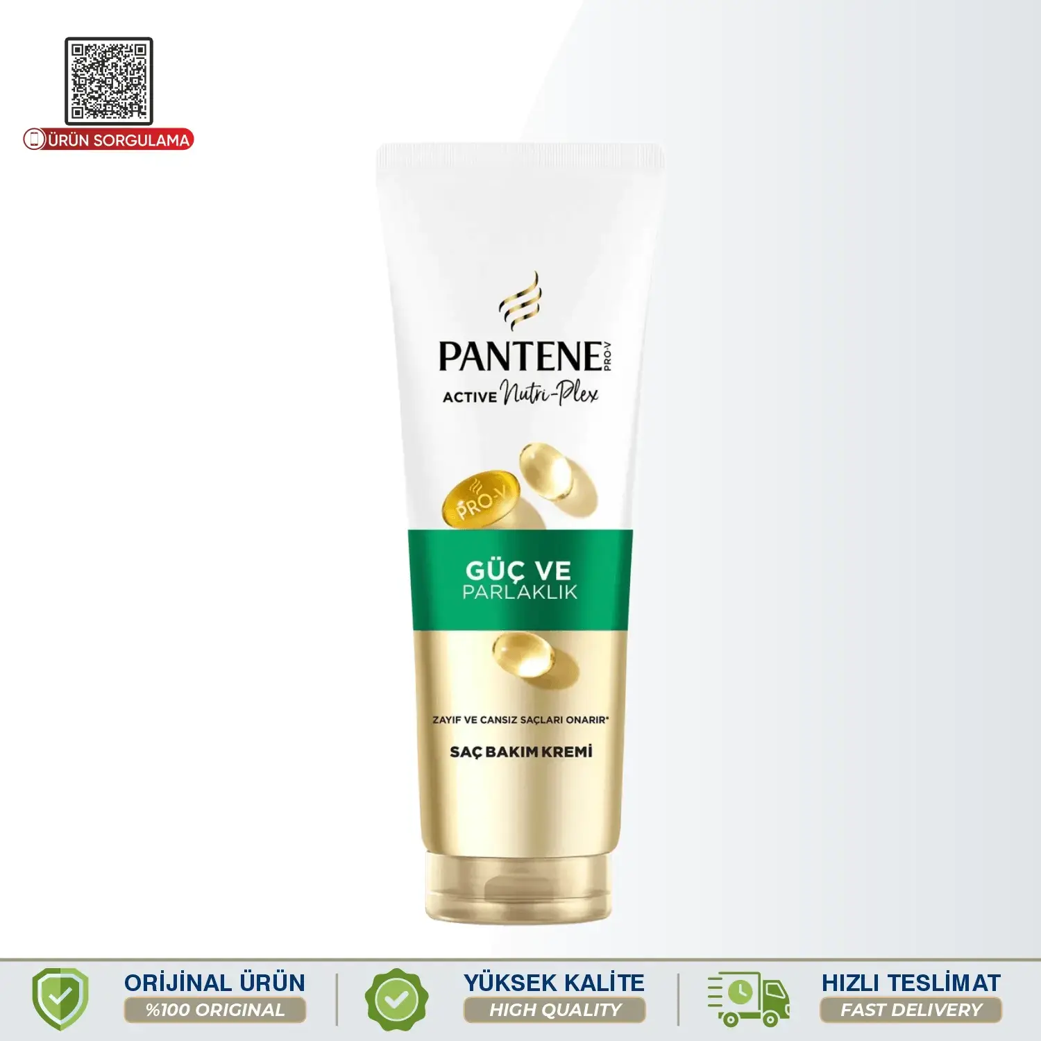 Pantene Güç ve Parlaklık Saç Bakım Kremi 275 mL