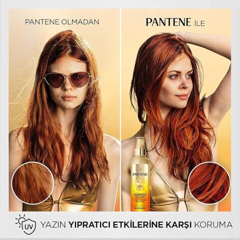Pantene Sunkiss Glow Güneş Koruyucu Saç Spreyi 200 mL