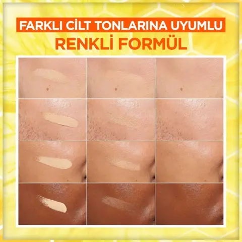 Garnier C Vitamini Parlak Günlük Güneş Koruyucu Yüz Kremi Işıltılı Doku SPF50⁺  40 mL