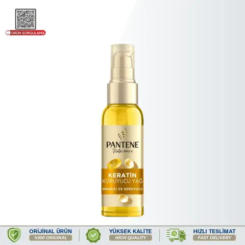 Pantene Keratin Yoğun Onarıcı ve Koruyucu Saç Bakım Yağı 100 mL