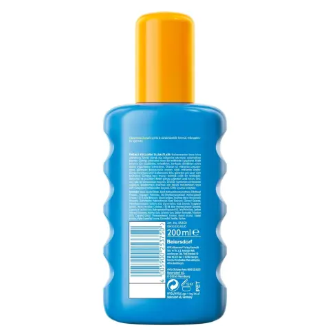 Nivea Sun SPF50 Güneş Koruyucu ve Bronzlaştırıcı Sprey 200 mL