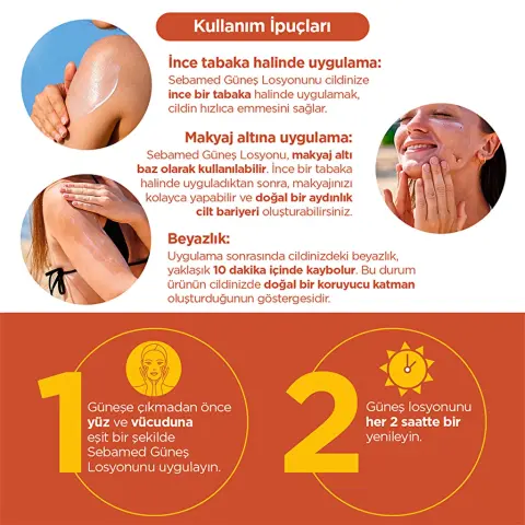 Sebamed Sun Care SPF 50+ Çok Yönlü Koruyucu Güneş Kremi 75 mL