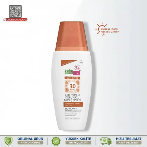 Sebamed Sun Care SPF 30 Çok Yönlü Koruyucu Güneş Spreyi 150 mL