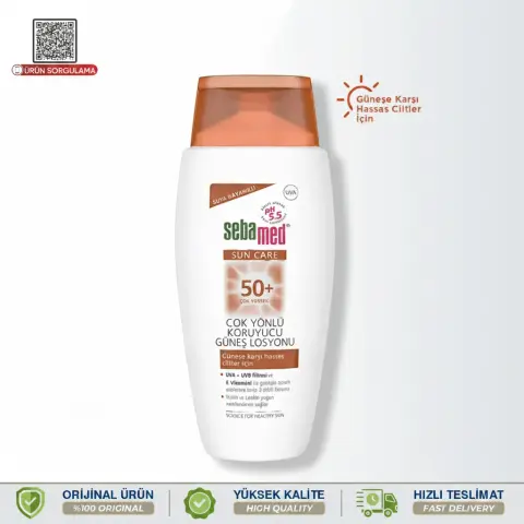 Sebamed Sun Care SPF 50+ Çok Yönlü Koruyucu Güneş Losyonu 150 mL