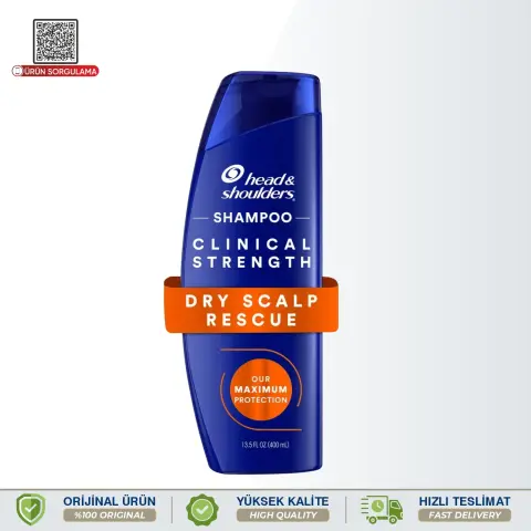 Head & Shoulders Clinical Strength Dry Scalp Rescue Kuru Saç Derisine Özel Şampuan 400 mL