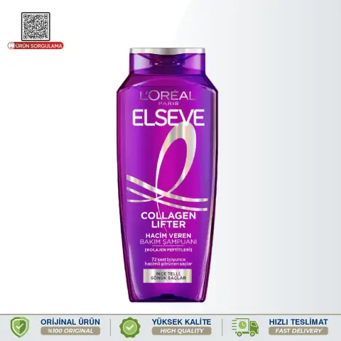 Elseve Collagen Lifter Hacim Veren Saç Bakım Şampuanı 300 mL