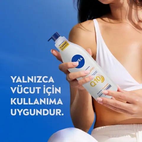 Nivea Q10 & Vitamin C Sıkılaştırıcı ve Nemlendirici Vücut Losyonu 400 mL