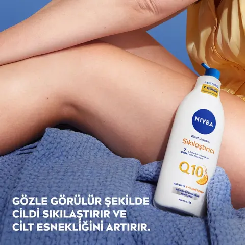 Nivea Q10 & Vitamin C Sıkılaştırıcı ve Nemlendirici Vücut Losyonu 400 mL