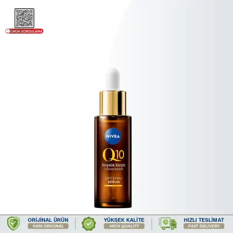 Nivea Q10 Kırışıklık Karşıtı Uzman Bakım Çift Etkili Serum 30 mL