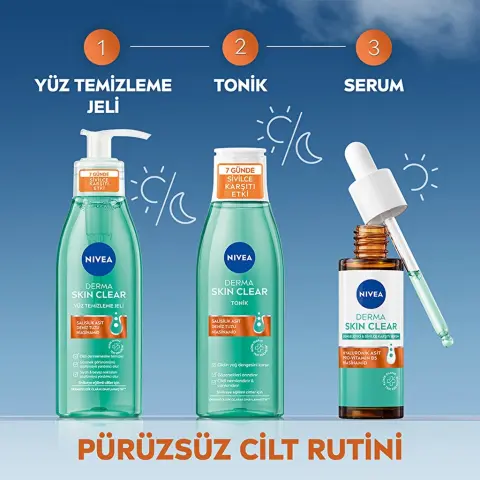 Nivea Derma Skin Clear Dengeleyici & Sivilce Karşıtı Serum 30 mL
