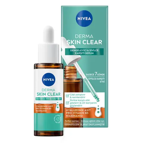 Nivea Derma Skin Clear Dengeleyici & Sivilce Karşıtı Serum 30 mL