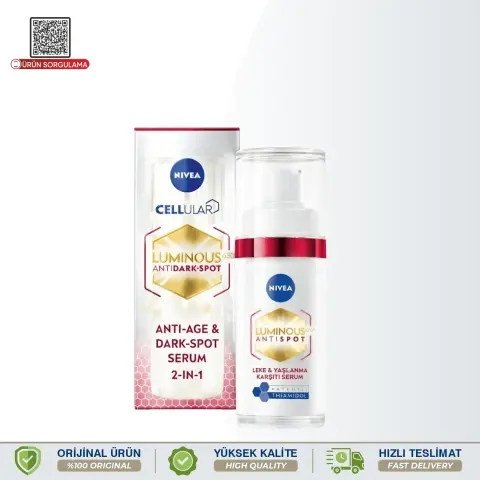 Nivea Luminous630 Anti Spot Leke & Yaşlanma Karşıtı Serum 30 mL